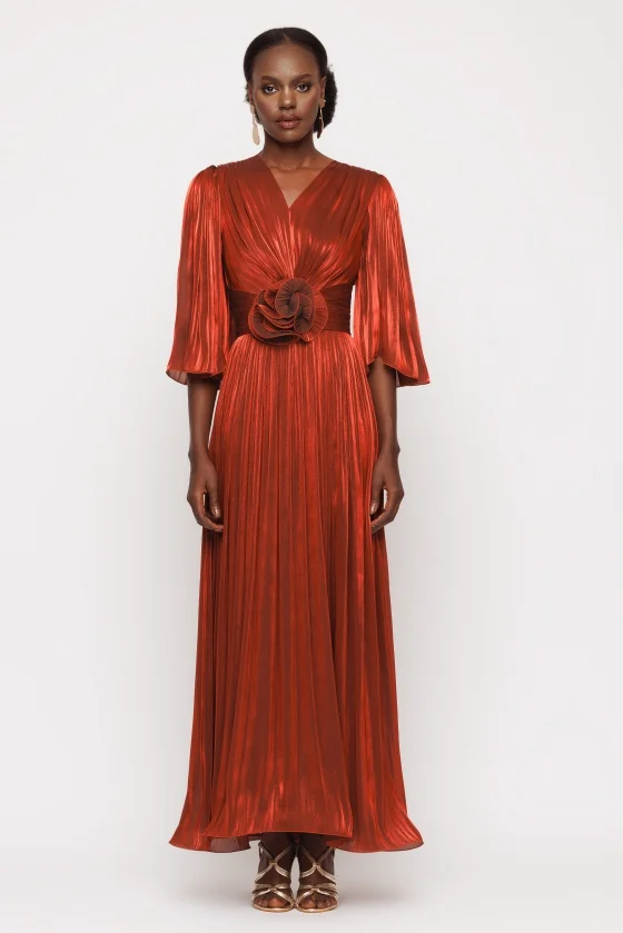 Rochie 5281 teracota Mizar [4]