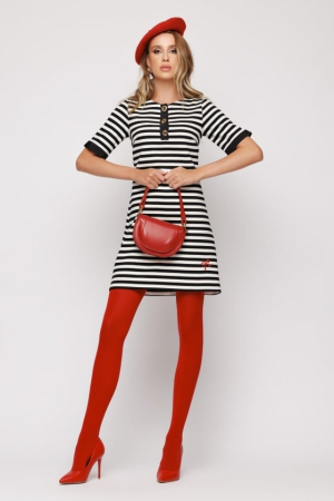 Rochii casual - Rochie 5355 dungi Mizar