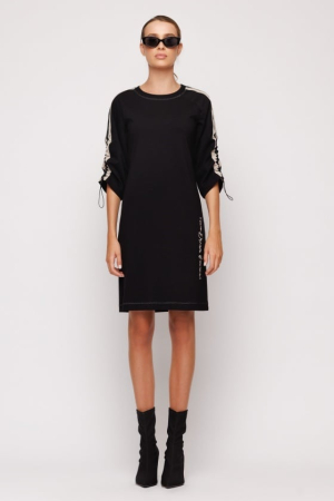 Rochie 5357 neagra snur Mizar [2]