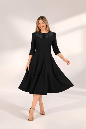 Rochii gala - Rochie 5368 neagra La Donna