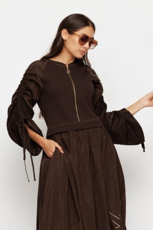 Imbracaminte Femei - Rochie 5414 maro Mizar