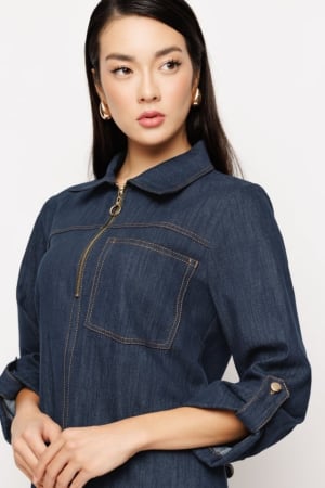 Rochie 5514 denim Mizar [4]