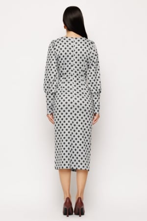 Rochie 5516 gri buline Mizar [4]