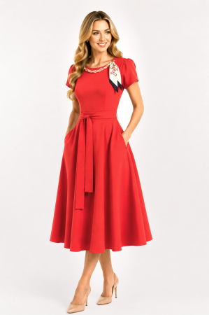 Rochie 5532 corai La Donna