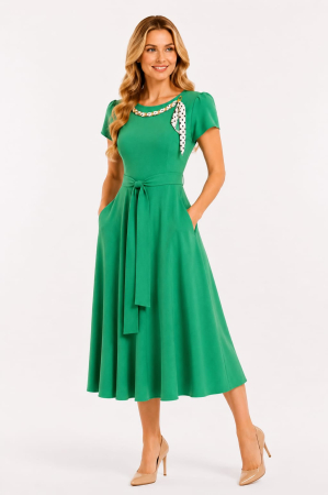 Rochie 5532 verde La Donna