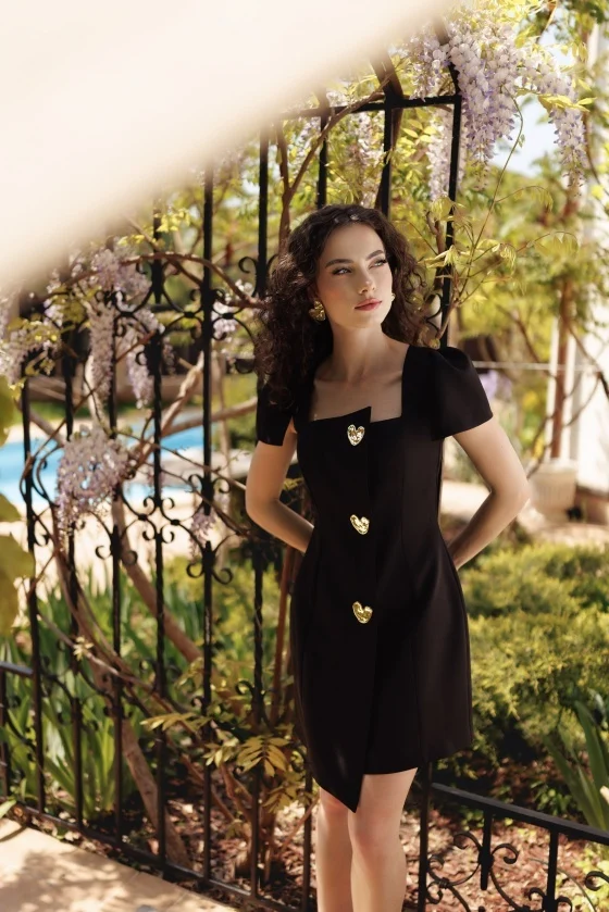Rochie 6242 neagra Mizar