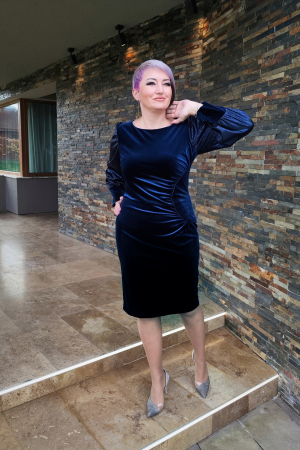 Rochie 672 bleumarine Viada [0]