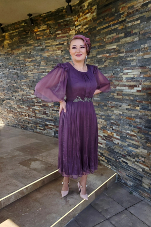 Rochie 71mov matase naturala Viada [0]