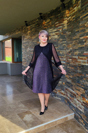 Rochie 725 mov Viada [3]