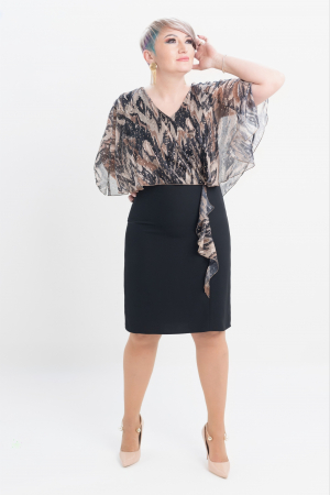 Rochie 741 neagra Viada [0]