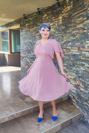 Rochie 750 pudra Viada [5]