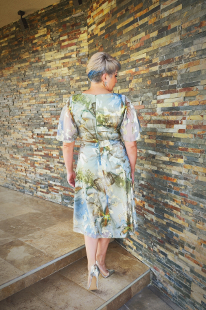 Rochie 755 flori Viada [7]