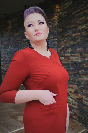 Rochie 801 teracota Viada [6]