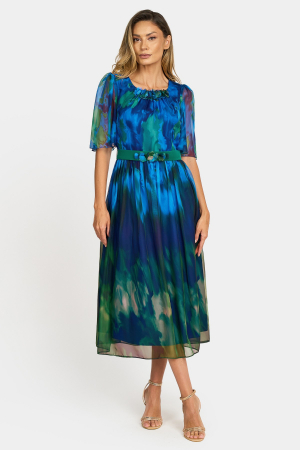 Imbracaminte Femei - Rochie 867 albastra Viada