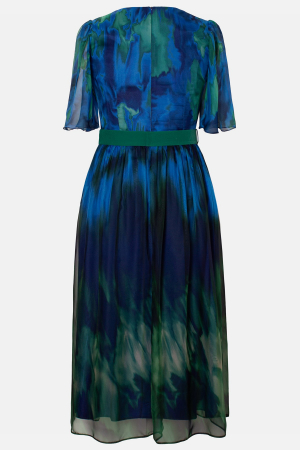 Rochie 867 albastra Viadab [2]