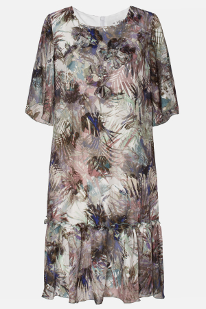 Rochie 904 imprimata verde Viada [5]