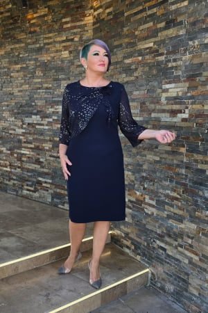 Rochie 927 bleumarine Viada [0]