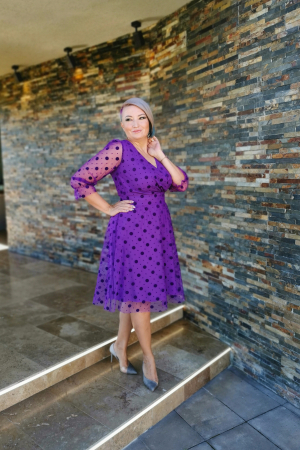 Rochie 977 mov Bel Punto [2]