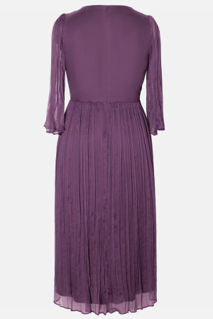 Rochie 995 matase naturala ametist Viada [3]