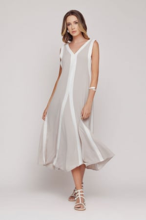 Rochii casual - Rochie CC1MZ4247 bej Mizar