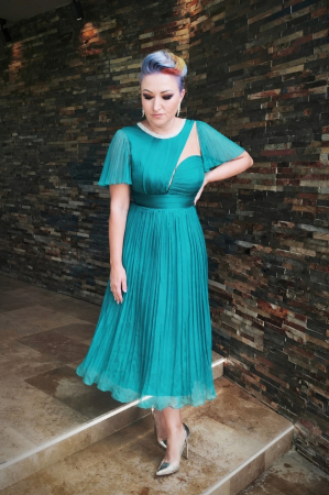 Rochii gala - Rochie M5071/T68 verde Ginette