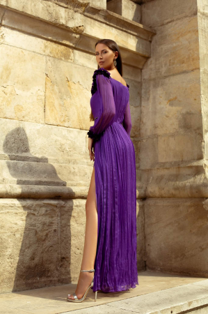 Rochie M529L/T68 mov Ginette 40 [1]