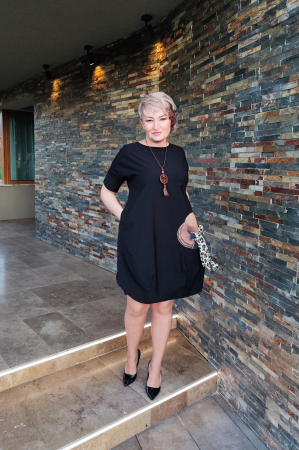 Rochie T104 palarie neagra [4]