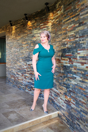 Rochie T107 verde [0]