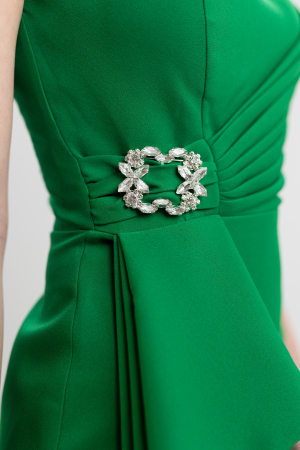 Rochie T110 verde [3]