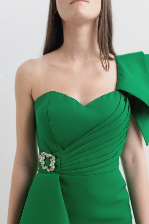 Rochie T110 verde [4]