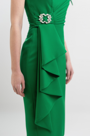 Rochie T110 verde [5]