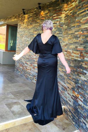 Rochie T117 neagra [3]