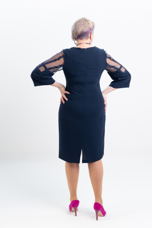 Rochie T120 bleumarine [4]