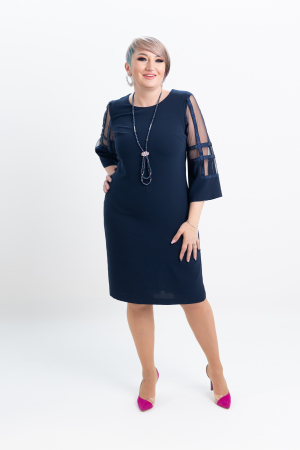 Rochie T120 bleumarine [1]