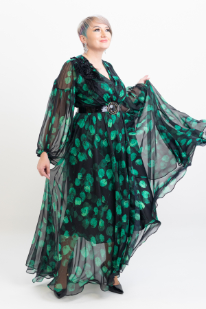 Rochie T121 verde [8]