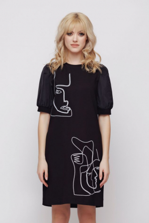 Rochie US2MZ4104 neagra Mizar [1]