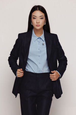 Sacouri dama - Sacou 4318 bleumarine Mizar