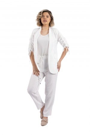 Sacou 4728 alb La Donna [1]