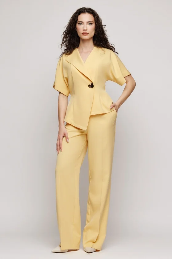 Imbracaminte Femei - Sacou 6227 galben Mizar