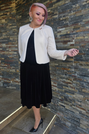 Sacou 899 bej blanita Ginette [5]