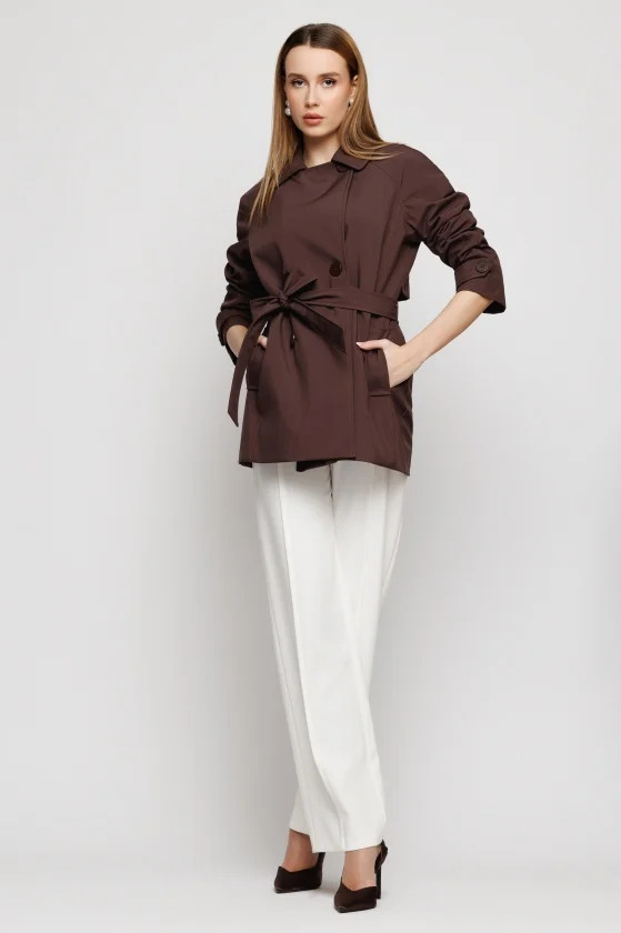 Imbracaminte Femei - Trench 6018 maro Mizar