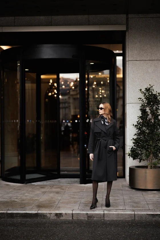 Trench - Trench 6035 negru Mizar