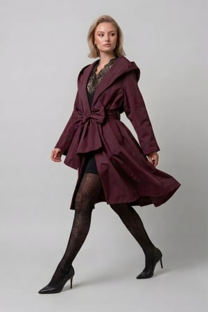 Trench - Trench 611 burgundy Cristina Barros