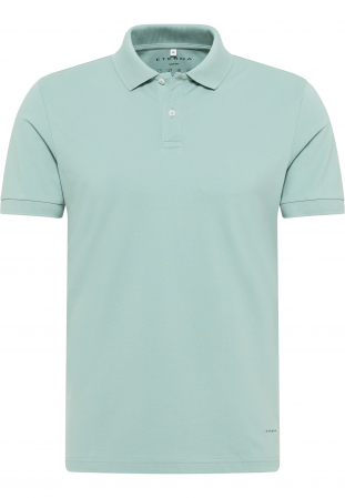 Tricou polo verde, slim fit, din amestec de bumbac, model 2225/43 G16P Eterna [0]