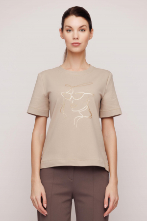 Tricou 5032 bej Mizar [3]