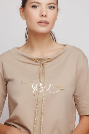 Tricouri dama - Tricou 5041 bej Mizar