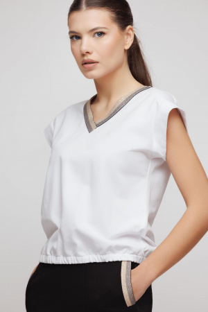Tricou 5042 alb Mizar [0]