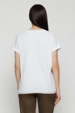 Tricou 5134 ivoar strasuri Mizar [4]