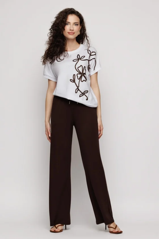 Imbracaminte Femei - Tricou 6112 alb Mizar
