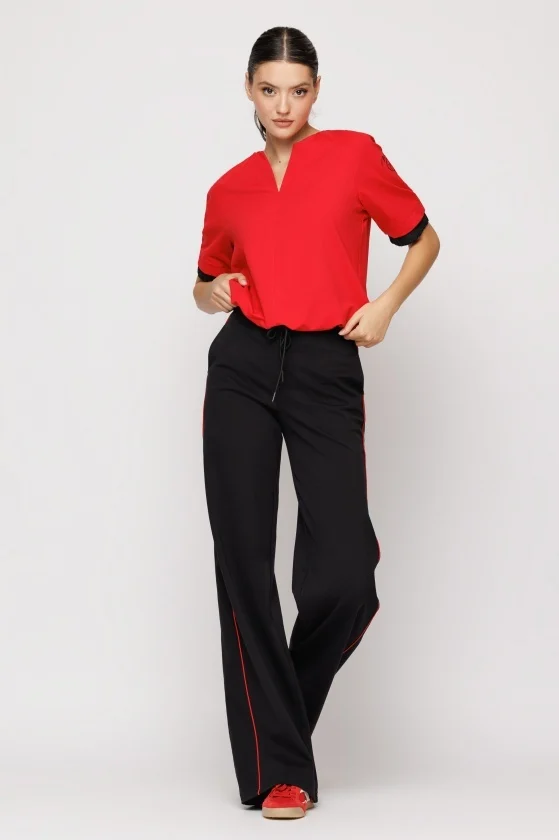 Tricouri dama - Tricou 6297 rosu Mizar